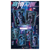Vente en gros Lingdong Demoned TCG Slayers Goddess Cute Sexy Enamel Metal Vol.1, Cartes de collection de jeu de société d'anime japonais