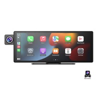 Kamera Dasbor Mobil Android Carplay IPS 10,26 Inci Resolusi 2K Fitur Monitor Mobil Sentuh Rotasi 140 °   Perekam Video Sudut Pandang Lebar