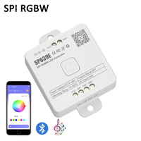 Contrôleur LED intelligent 5V 12V 24V pour bande LED adressable SPI RGBW Sk6812 Ucs2904 WS2814, 450 pixels, SP639E, pour projets DIY