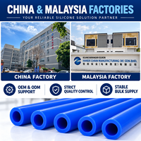 Manchon de rouleau en silicone OEM ODM, taille personnalisée, résistant à la chaleur, pour équipement d'impression industriel et convoyeurs