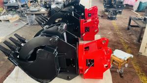 Yantai weixiang Factory Digger benna idraulica a pinza rotante per escavatore - Product Image 4