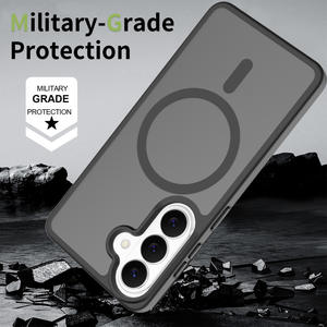 Nueva Funda Magnética para Teléfono con Sensación de Piel de 2.0 mm para <span class=keywords><strong>Samsung</strong></span> S26 Ultra, Carga Inalámbrica, Resistente <span class=keywords><strong>a</strong></span> Golpes, para <span class=keywords><strong>Samsung</strong></span> S26 Plus - Product Image 6