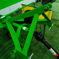 Râteau rotatif agricole YCM SXRR à trois points, monté sur tracteur, conception double face, roulement haute performance, machine agricole à haute productivité