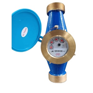 Medidor de agua Fría/caliente profesional, rueda de paleta multichorro, Dial seco con precio - Product Image 1