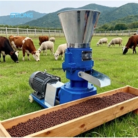 Machine à granulés d'aliments pour animaux d'élevage, vaches, moutons, poissons, volailles, capacité 200 kg/h