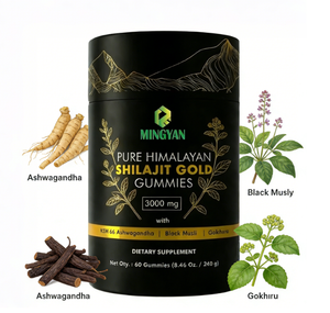 OEM Private Label Gold Shilajit Himalayan Pure Vegan Natural <b>Gummies</b> Wholesale Adults-Fulvic Acid Mineral Rich Formula Energy - Product Image 5