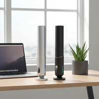 Diffuseur d'aromathérapie électrique intelligent en aluminium sans eau, contrôlé par application, rechargeable, pour huiles essentielles, grande capacité, pour hôtels, garantie 1 an