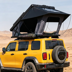 Aluminum 4 Person Hardshell 4x4 carpa de techo X Hinge <b>Car</b> Rooftop Tent Hard Shell Camping Roof Tent For <b>Car</b> Roof Top Tent - Product Image 1