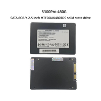Disque SSD d'entreprise SATA 2,5 pouces 480 Go 5300PRO MTFDDAK480TDS-1AW1ZABYY pour serveurs, NAS et mise à niveau de station de travail