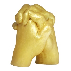 <span class=keywords><strong>Kit</strong></span> de <span class=keywords><strong>moulage</strong></span> <span class=keywords><strong>et</strong></span> de coulée à la <span class=keywords><strong>main</strong></span> 3d pour bébé, Statue de plâtre à mains, bricolage, haute qualité, vente en gros - Product Image 4