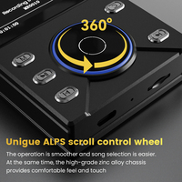 Lecteur MP3 audio haute fidélité 2,4 pouces, directement de l'usine, DSD256, musique sans perte, prise en charge BT 5.3, carte TF 128 Go, lecteur audio numérique portable