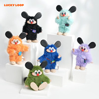 Boîte Mystère 100% Originale Lucky Loop ECNOA Endless Hertz Series – Boîtes Surprise Peluches Pendentifs Décoratifs Mignons Jouets à Pousser pour Cadeaux