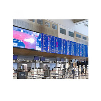 Pantalla LED para Interiores de Píxeles Pequeños, Video Wall con Marco Ultra Delgado, IP65, para Sala de Control, Centro Comercial, Tienda Minorista