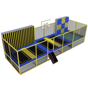 <span class=keywords><strong>Parc</strong></span> Trampoline Équipement professionnel pour les centres de divertissement en famille-Taille personnalisable Utilisation intérieure/extérieure - Product Image 5