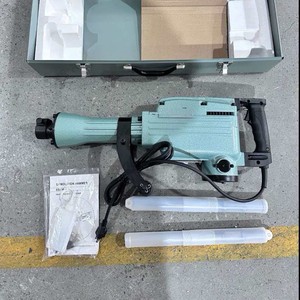 <span class=keywords><strong>Marteau</strong></span>-<span class=keywords><strong>piqueur</strong></span> industriel haute puissance ; Machine de démolition et de rainurage robuste monophasée 220 V avec alimentation électrique directe - Product Image 3