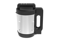 Olla Eléctrica para Sopa de 1.0L con Panel de Control LED, 7 Modos de Cocción, Protección Contra Hervido en Seco y Desbordamiento, Acero Inoxidable, Libre de BPA, para el Hogar