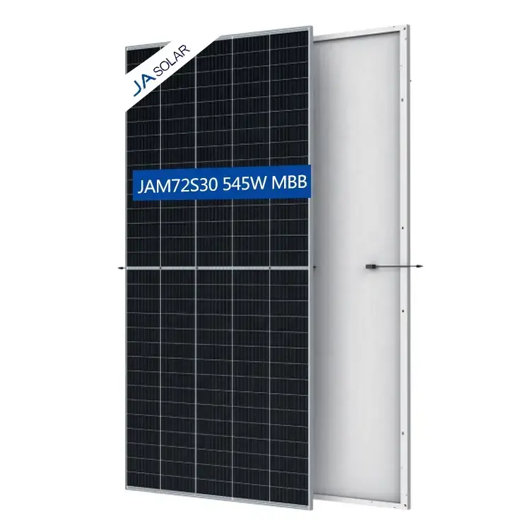 JA Solar panel Solar 540W 545W 550W 555W MBB Mono PERC 600W Photovoltaik-PV-Module JAM72S30 530-550/MR Solar modell/Panel