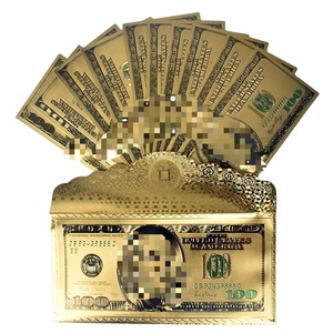 Sobre Personalizado con Papel Dorado, Sobre para Billetes de 100 Dólares, Empaque para <span class=keywords><strong>Sobres</strong></span> - Product Image 1
