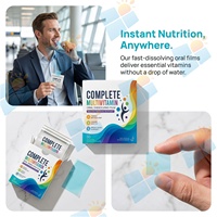 Complément Alimentaire Multivitaminé en Film Oral 30 Bandes Vitamines et Minéraux Complets Dissolution Rapide Marque Blanche Fabricant en Gros Fournisseur OEM