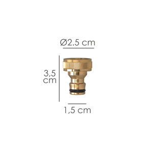 Adattatore per Tubo in Ottone 3/4 Femmina - Product Image 2