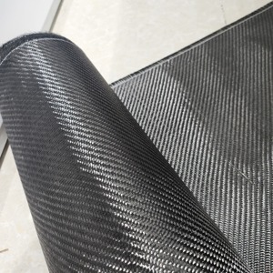 Tissu en fibre de carbone tissé étiré pour l'aérospatiale, l'automobile et le renforcement composite des jouets, tissu en fibre de carbone abrégé - Product Image 2