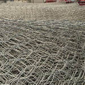 Perforadora de corte personalizado Hexagonal barata de China 6mm <span class=keywords><strong>Jordan</strong></span> 3x1x1m rollo de malla de gavión soldado galvanizado por inmersión en caliente - Product Image 5