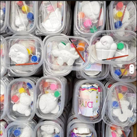 JLJ Wholesale Creative DIY Doll Kids Arts and Crafts Hand-painted Graffiti Painting Plaster Creative Handmade Children Gift Toys