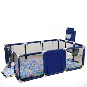 中国供应商的大型围栏，具有高级功能，门和篮子-婴儿围栏 - Product Image 4