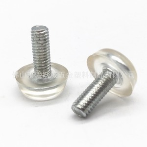 Junyuewei Transparent Adjustable Feet <b>Pads</b> 18mm Diameter Plastic And Metal Furniture Legs Protection <b>Pad</b> - Product Image 5