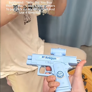 Nueva Pistola de Agua Creativa de Doble Cara, Material EVA, para Niños, Truco Táctico, Rociador de Agua Inverso - Product Image 5
