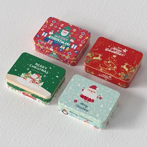 Tinplate Metal Dessert Box for Pizza Snack Cake Candy Chocolate Bread Lollipop Craft Sugar Packaging for Christmas Occasions - Product Image 4