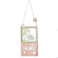Papan Huruf Kayu Musim Semi Paskah Baru untuk Dekorasi Rumah dengan Desain Burung & Bunga
