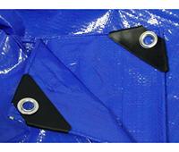 Vente en gros bâches de couverture bleues bâche imperméable robuste bâche PE