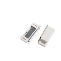 Serrure de porte et tiroir magnétique en plastique, accessoires ménagers pour meubles de maison, serrure magnétique pour portes