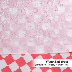 Tùy chỉnh không thấm mỡ một mặt giấy nướng cho bánh sandwich <span class=keywords><strong>Burger</strong></span> <span class=keywords><strong>wrappers</strong></span> và bánh mì tương thích với màn hình in ấn - Product Image 4