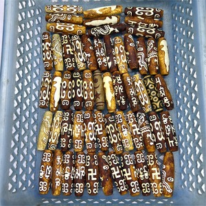 58mm Natural Yellow Agate Men Handmade Tibetan Dzi Beads Hand String Barrel <strong>Rosary</strong> <strong>Prayer</strong> <strong>for</strong> Jewelry Making