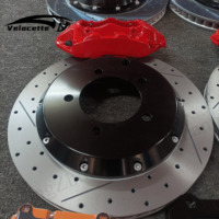 Kit de freinage de grande taille de couleur rouge GT6/GT4 6/4 pistons pour Toyota Land Cruiser 200 Fortuner Prado Lexus IS350 RCF RX300 BMW E46 E61 E70 E92