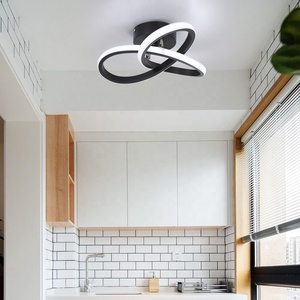 Plafoniera di Design Nordico a Trifoglio da 22W con Lampada a <span class=keywords><strong>LED</strong></span> per <span class=keywords><strong>Corridoio</strong></span>, Ingresso e Camera da Letto - Product Image 6