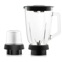 Blender électrique AKANE Licuadora Eléctrica avec une puissance de 450 W, une capacité de 1,5 L, un système à 8 lames, une puissance de 21 000 tr/min pour un mélange en douceur