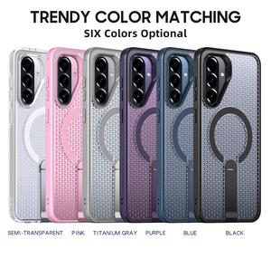 Nouvelle coque magnétique de dissipation thermique pour Samsung Galaxy A26 A36 A56 S24 S25 A05 X Cover7 Pro, antichoc, <span class=keywords><strong>cache</strong></span>-support - Product Image 6
