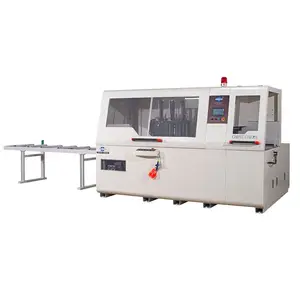 High Accuracy Automatic Servo Feed Circular Saw Aluminum Profile Cutting Machine or Customized with PLC Provided 3 Phase, 380V