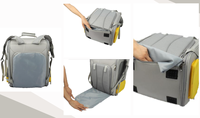 Sac à dos de transport pour chat et chien, écologique, tendance, respirant, pour voyages en plein air, sac à bandoulière portable pour petits animaux