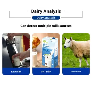 고품질 우유 분석기, 고정밀도로 지방, SNF, 단백질, 락토스 테스트, 실험실용, 1년 보증, 불가리아산 - Product Image 5