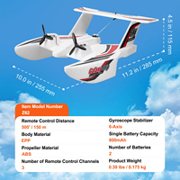 Avion jouet RC KF603 3CH, planeur 3 en 1, aile fixe, terre, eau, air, décollage, étanche, résistant aux chocs, mousse EPP, longue durée de vol
