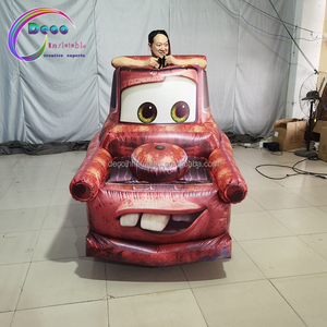 Disfraz Inflable de Camión Marrón de Nuevo Diseño para Eventos de Carreras, Material Oxford Gigante, Incluye Globo y Soplador - Product Image 1