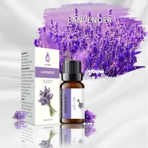 Amazon Venta caliente 2024 Etiqueta privada Difusor y humidificador Aceite esencial de aromaterapia Aceite esencial de lavanda de marzo