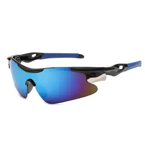 Değiştirilebilir Lens kadin açık spor rüzgar ve kum geçirmez güneş gözlüğü erkek sürüş bisiklet sürme spor güneş gözlüğü Uv400