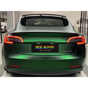 1.52*18m per auto, pellicola colorata per cambiare colore in vinile, pellicola colorata, avvolgente verde veleno per carrozzeria - Product Image 6