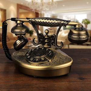 Labada ha1946tn cổ điện thoại Gia Đình Kiểu Châu Âu nút kim loại kiểu Mỹ <span class=keywords><strong>8</strong></span> <span class=keywords><strong>GB</strong></span> bộ nhớ sáng tạo có dây kiểu cũ - Product Image 4