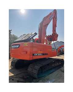 Excavatrice sur chenilles de chantier DOOSAN DX225LC de 22,5 tonnes, certifiée EPA CE, d'occasion, faible consommation de carburant, godet de 1,2 m - Product Image 1